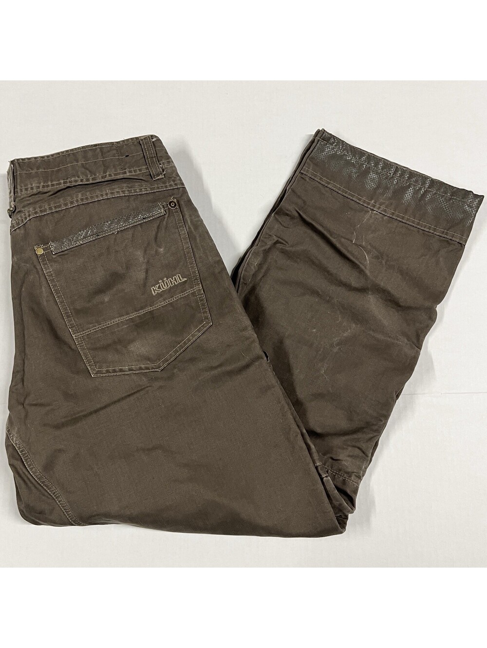 Kuhl Rebel Pants Men 34 Brown Pant Tactical Mountain 34x30 Hike Gorp Outdoor Men